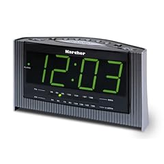 Karcher UR 1015 Uhrenradio silber/schwarz