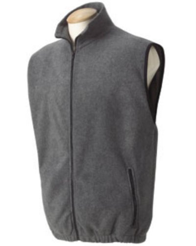 Harvard Square Full-Zip Fleece Vest Jacket HS149