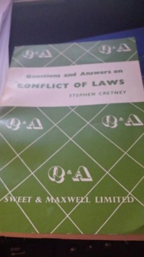 Questions and answers on conflict of laws.