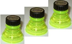 Three (3) Yellow - Snap Capps - Reclosable Can Tops (Turns Almost Any Can into a Bottle!) Save Money Buy Cans over Bottles! Snap Capp - NO MORE Flat Drinks