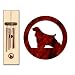 cocker_spaniel43cocker spaniel - Cocker Spaniel Wind Chimes XSMALL Bronze