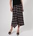 My Beloved Plaid Long Skirt in Black and Red, Medium