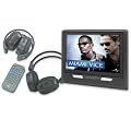 10 Big Screen Mobile Theater w/ 2 Wireless Headphones