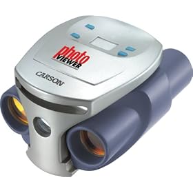 Carson PhotoViewer 8x25 Binocular w/Built-in Digital Camera