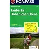 Taubertal - Hohenloher Ebene 1 : 50 000: Wanderkarte mit Radrouten. GPS-genau