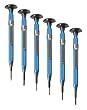 Screw- driver, Mini, Aluminum, 6 Pc