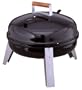 Meco 2010 Lock and Go Portable Charcoal Grill, Black