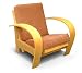 So4mat - Curve Chair - Olmo Terracotta