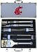 NCAA Washington State Cougars 8pc. BBQ Set w/Case