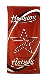 HOUSTON ASTROS 100% Cotton Full Size 30 by 60 BEACH / BATH TOWEL