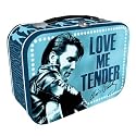 Elvis Presley Love Me Tender Tin Tote Box