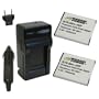 Wasabi Power Battery and Charger Kit for Sony NP-BN1, Cyber-shot DSC-T99, DSC-T110, DSC-TX5, DSC-TX7, DSC-TX9, DSC-TX10, DSC-TX100V, DSC-W310, DSC-W320, DSC-W330, DSC-W350, DSC-W360, DSC-W380, DSC-W390, DSC-W510, DSC-W515PS, DSC-W520, DSC-W530, DSC-W550, DSC-W560, DSC-W570, DSC-W580, DSC-WX5, DSC-WX7, DSC-WX9