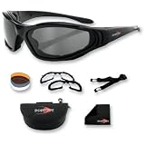 Bobster Special Raptor 2 Goggles / Sunglasses - 3 Interchangeable Lensesby Bobster