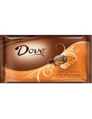 Grocery: Dove Peanut Butter Milk Chocolate Silky Smooth Promises 8.50 oz (Pack of 12) - Dove