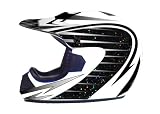 NEW VCAN MAX606 Motocross MX Motorcycle Helmet DJM White S