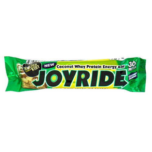 Detour Deluxe Whey Protein Energy Bar, Coconut Almond, 3.2 Ounces (Pack of 12) by Detour