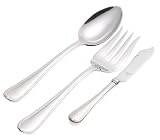Lenox Vintage Jewel Frosted 3-Piece Stainless Steel Serving Set