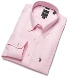  : USPA Men's Solid Oxford Shirt