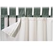 Euro Premium Blackout Drapery Liner Pair - White (54x80")