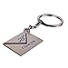 love letter couple keychain