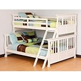 STORKCRAFT Carrara Twin over Full Bunk Bed - White