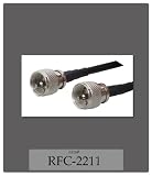 RF Coaxial 12' UHF MALE TO UHF MALE RG-58A/U