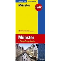 Falk Stadtplan Extra Standardfaltung M�nster Cityplan von Telgte