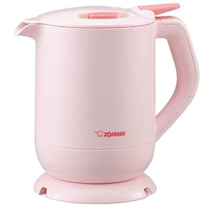 【クリックで詳細表示】ZOJIRUSHI 電気ケトル 【800ml】 ピンク CK-TA08-PA