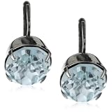 Sorrelli Running Water Oval Drop Silver-Tone E