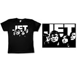 Buy JET - SHINE ON WoMens T-shirt, Black by JET