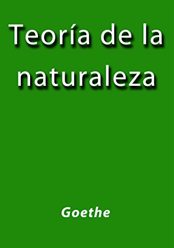 Teoría de la naturaleza (Spanish Edition)