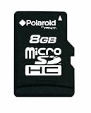 Polaroid Micro SD 8 GB Class 4 Card (P-SDU8GB4-FS/POL)