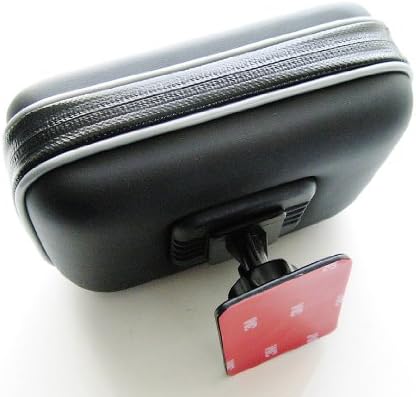 ME-VHB+WPCS-5D: Universal Motorcycle Gas Tank Mount with Case for 5" Screen GPS Devices