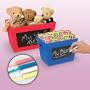 2 CHALKBOARD STORAGE BINS