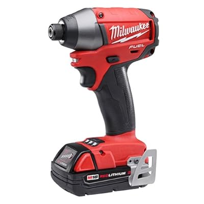 Milwaukee 2653-22CT 18V Cordless M18 FUEL Lithium-Ion 1/4-in Impact Driver Kit with CP Batteries