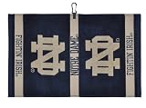 NCAA Notre Dame Woven Jacquard Golf Towel