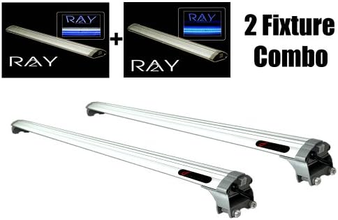 Finnex Ray2 Aquarium LED, Daylight/Actinic Combo, 2 Fixtures, 24-Inch