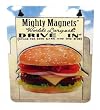 Cheeseburger King Mighty Magnet