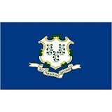 Connecticut 3ft x 5ft SpectraPro Flag