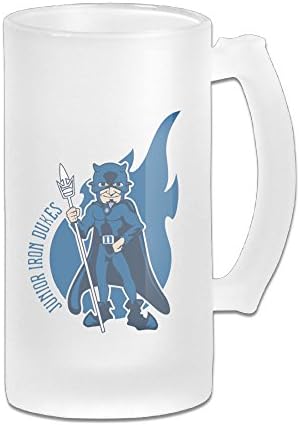 SAXON13 Geek Duke University Glass Cup For Men &amp; Women Drinking Mug