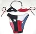 Texas Flag Lycra Bikini Lone Star Texan Sexy
