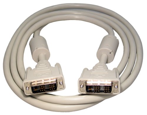 Childrens Toyshop  Electronics : Max Value DVI-D Single Link, Male to Male, 2 Mtrs, Beige