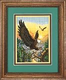 Gold Collection Petite Eagles Counted Cross Stitch