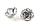 Tzou Women's Rose Stud Earrings