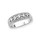 14K White Gold 1/2 ct. Diamond Fashion Ring