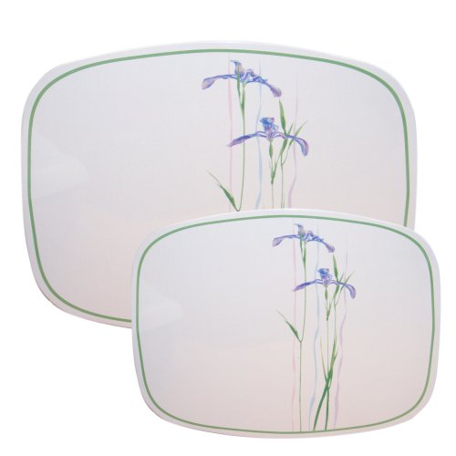 Childrens Toyshop  Tools & Hardware : Corelle Coordinates, 22136, Counter Matt Set of 2, Shadow Iris