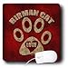 Doreen Erhardt Cat Breed Collection - Birman Cat Love Cat Breed in Cheetah Print and Red - Mouse Pads