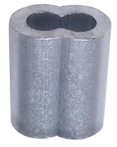 Loos Cableware SL1-12 Aluminum Duplex Oval Crimping Sleeve Set for 3/8