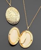 14k Gold Photo Locket