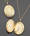 14k Gold Photo Locket